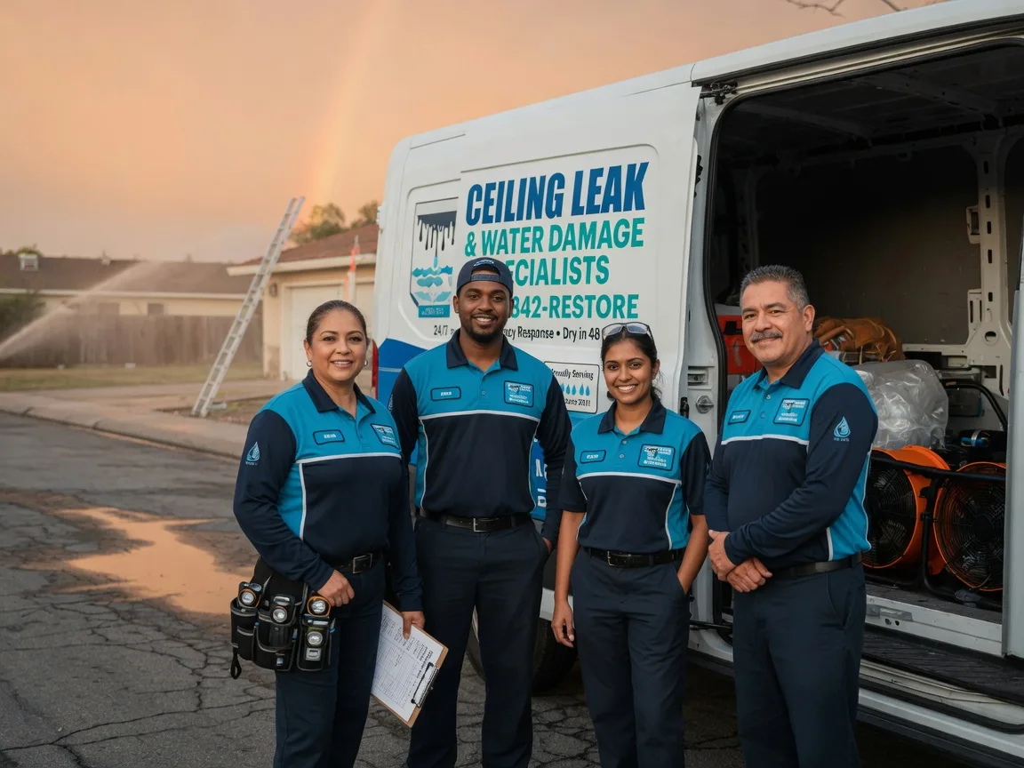 Ceiling Leak Cleanup company in Pottsville, AR